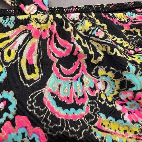 Victoria’s Secret neon paisley triangle bikini set, S/M. - Picture 6 of 6